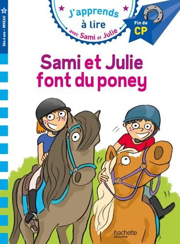 Sami et Julie font du poney